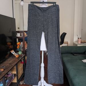 Calvin Klein Performance Gray Flared Stretchy Sweatpants/Track Pants with Logo